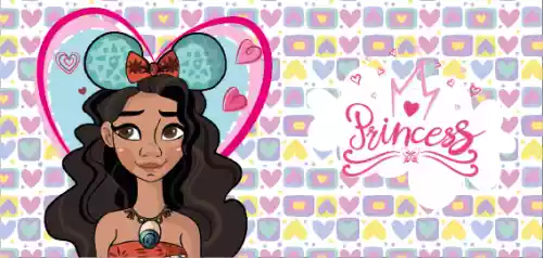 vectores plantilas PRINCESAS,DISNEY,